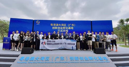 粵港澳大灣區(qū) 廣東 創(chuàng)新創(chuàng)業(yè)孵化基地開園